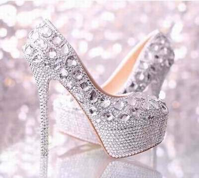 chaussures doré mariage